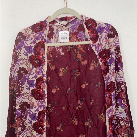 Free People Multicolor Floral Jacket - Picture 1 of 7